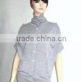 Lady's Turtleneck Cardigan Sweater thumbnail-1