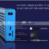 NIER 6w Output Wireless Cheap Aluminum Metal Case Bluetooth Speaker With tf Card Slot