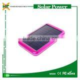 5000mAh Solar Charger Waterproof Solar With LED Light Lamp Phone External Battery Dual USB Power Bank for Phone