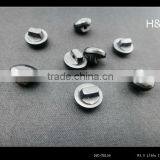 Eco-friendly 18L Resin Mushroom Shape Button for T-shirt