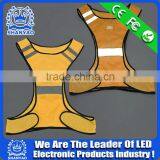 2016 Hot Selling LED Cycling Reflective Safety Mesh Vest For Road Safety At Night thumbnail-3