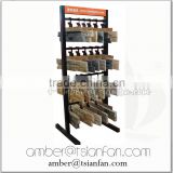 Tsianfan SW017 - Hanging Brick Stone Tile Display Rack / Wall Tile Promotion Rack