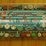 24 Pencil With Funky Eraser for Boys thumbnail-1