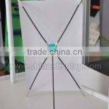 Countertop Display Stand X Banner With PVC Poster Graphic