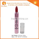 0.12Oz Red With Electroplating Pink Tube OEM Matte Lip Crayon Lipstick Shape