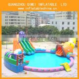 popular&funny jumping castles inflatable water slide