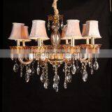 Top Crystal Contemporary Candle Pendent Light thumbnail-1