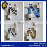 USB Cable Bracelet Cell Phone Wrist Band Charger Portable USB Charging Data Sync Cable thumbnail-3