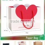 new product decorate handmade paper bag for shopping