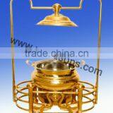 New Design Chafing Dish | Brass Plated Chafing Dish | Handmade Chafing Dish | Metal Made Chafing Dish thumbnail-3
