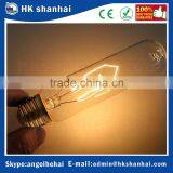 2016 Hot Sale 40W E26/E27/B22 T10 Clear Tubular Vintage Filament Edison Bulb Amber Tungsten Lamp thumbnail-2