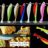 Soft Lure Double Color Hand Poured Soft Lure Fishing Lure thumbnail-1