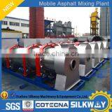 60ton/h DHB-60 MOBILE ASPHALT MIXING PLANT thumbnail-2