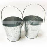 Paint Pail,round Bucket Wedding Tin Gift Box Tin Case Saving Box thumbnail-1