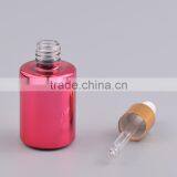 New Style Transparent Glss Bottle Essential Oil Bottles With Aluminum Dropper Cap thumbnail-3
