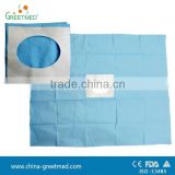 medical disposable sterile surgical drape with hole