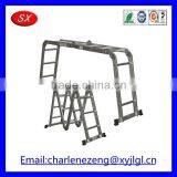 OEM&ODM Customized Multi-purpose Aluminum Folding Step Ladder thumbnail-3