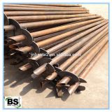 steel foundation helical piles with high performance