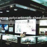Polycarbonate Sheet for Jewelry Counter