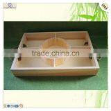 Sushi Tea Serving Home Decorative Wooden Garnish Tray thumbnail-2