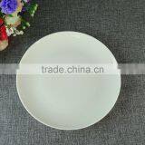Wholesale 7/8inch White Round Ceramic Porcelain Plate Set Dinnerware thumbnail-3
