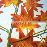 indoor/outdoor fake leaf factory director sale artificial maple tree leaf