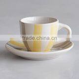 Promotional Handpaint Cup and Saucer thumbnail-1