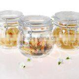 Clear Food Grade Glass Jar With Lid thumbnail-3