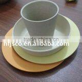 Biological Conventional High Quality Bamboo Fiber Dinner Set