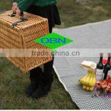 Rattan Material 4 Person Hand Woven Wicker Picnic Basket for Sale thumbnail-6