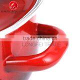 China Popular 3pcs no Stick Hot Sale Enamel Cookware Set Wholesale thumbnail-6