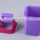 Square Plastic Trash Can/Rubbish Bin Household Garbage Can thumbnail-4