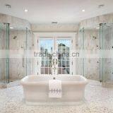 Oriental Glossy Surface Natural Stone High Supply Ability Jade White Marble Tile thumbnail-2