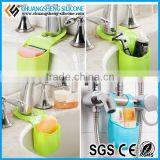 Bathroom Silicone Bag, Hanging Soap Bag thumbnail-6
