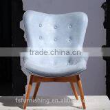 YYA039 Nordic Wood Armchair Meeting Chair Leisure Chair/Nordic Furniture/simple Japanese Style Oak Solid Wood Dining Chair thumbnail-3