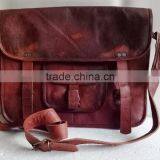 High Quality Classic Design Handmade Vintage Genuine Goat Leather Doctor Bag thumbnail-1