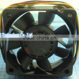 60*60*25mm DC12V 0.60A DATB0625B2U 6cm 4wire PWM Server Chassis Cooling Fans thumbnail-1
