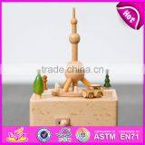 Handmade Best Toys Wooden Music Boxes for Toddlers W07B048 thumbnail-5