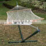 Garden Comfortable Double Rope Cotton Hammock With Carry Bag thumbnail-6