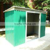 8x4ft Cream Metal Sheds With Galvanized Steel Sheet thumbnail-1