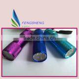 Hot Mini 9 Long Life LEDs Ultra Bright Flashlight Torch thumbnail-1