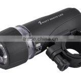 Bike Accessory WildWolf YT-M16 1W 45lm 3 Mode Front Bike White LED Light Bicycle Headlight thumbnail-1