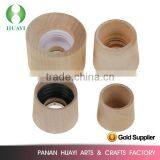 Natural Color Perfume Wooden Cap for Glass Bottle thumbnail-3