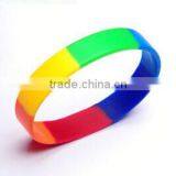 Wholesale Cheap Custom Silicone Bracelet Waterproof Soft Material Silicone Bracelet/wristband/bangle thumbnail-5