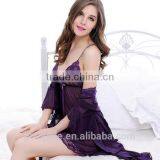 Women's Sexy Lingerie Babydoll Sleepwear Underwear ,Womens Ladies Girls Sexy Elegant Kimono Satin,Babydoll Chemise Lingerie Set thumbnail-2