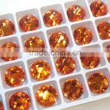 Wholesale Flat Back Crystal Sew on Stone Glass Pendant for Jewelry Making thumbnail-2