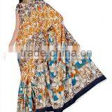 Submissive Multi Color Satin Silk Saree/saree Printing Machine/Saree thumbnail-3