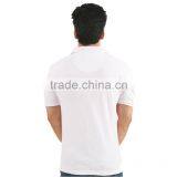 Fashion Men's Bulk White Plain Stand Neck T-shirt Shirt for Men Polo thumbnail-4
