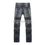 2016 Hot Men's Fashion Men's Jeans Biker Jeans Hole Personality Male Personality Pants Beggar thumbnail-2