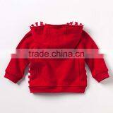 Cute Plain Stripes Zipper Wholesale Kid Hoody thumbnail-3